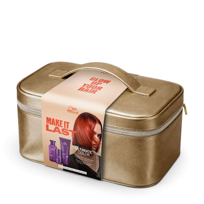 Wella Professionals Ultimate Color Geschenkset – Shampoo 250 ml + Conditioner 200 ml + Miracle Leave-In Mask 30 ml