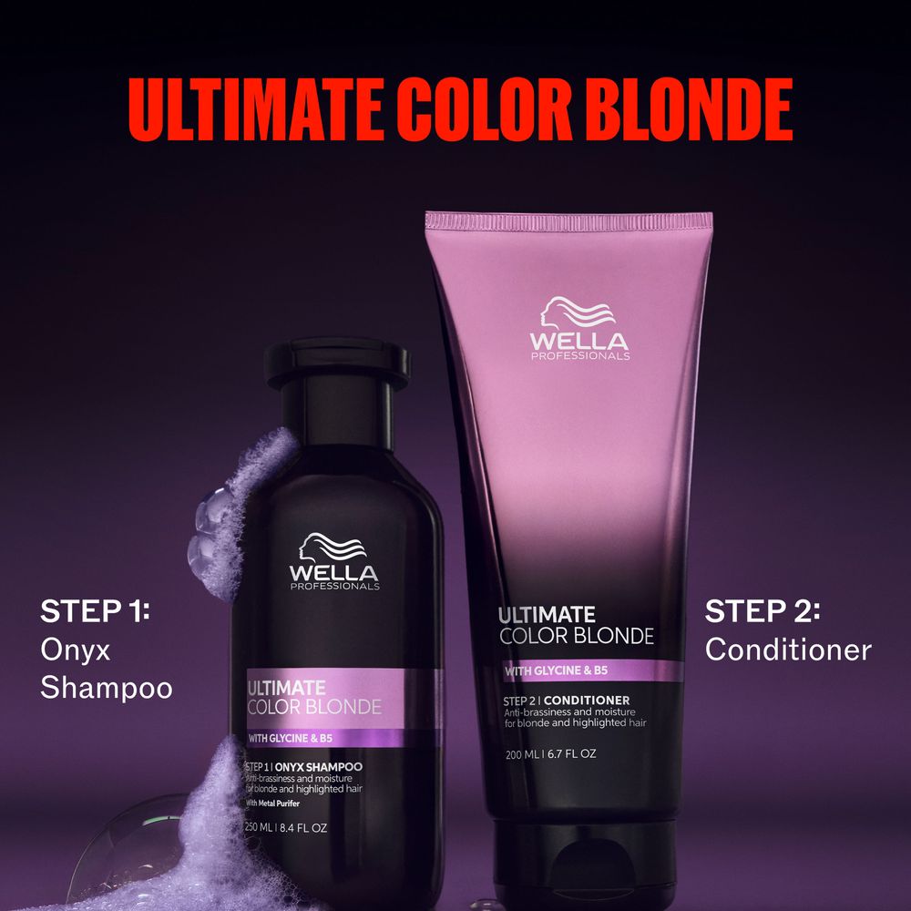 Wella Professionals Ultimate Color Blonde Onyx Shampoo 50 ml