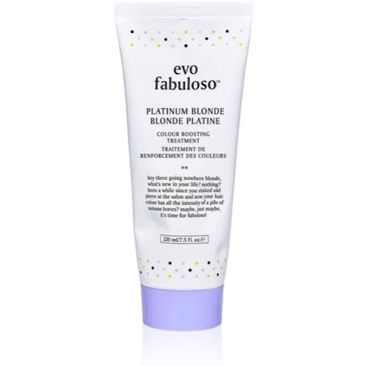 Evo Fabuloso Platinum Blonde Colour Boosting Treatment 220 ml