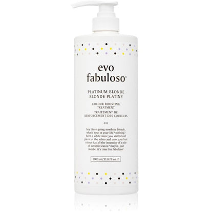 Evo Fabuloso Platinum Blonde Colour Boosting Treatment 1000 ml