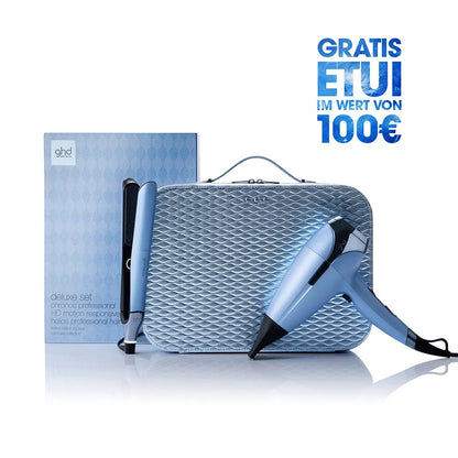 Coffret cadeau ghd chronos styler et sèche-cheveux helios Icy Blue