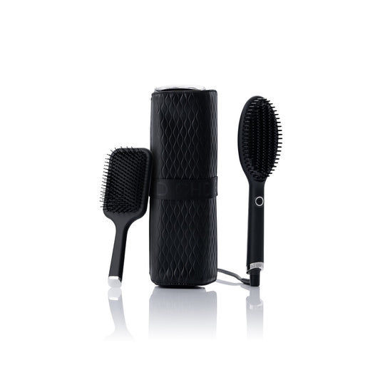 ghd glide Hot Brush - Gift Set - including Paddle Brush + Bag