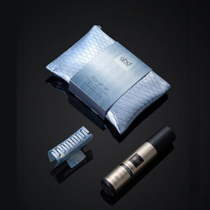 ghd iced Luxe Style Set - bodyguard 120ml + bag + hair clip