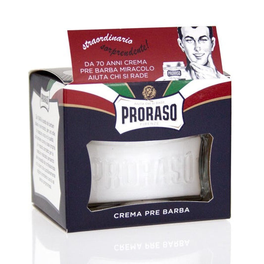 Crème de pré-rasage bleue Proraso 100 ml - Crema Pre Barba
