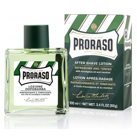 Proraso Lotion Après-Rasage Verte 100ml - Lozione Dopobarba