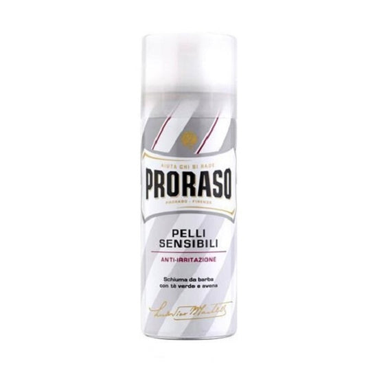 Proraso Mousse à Raser Blanche Sensible 300 ml - Pelli Sensibili