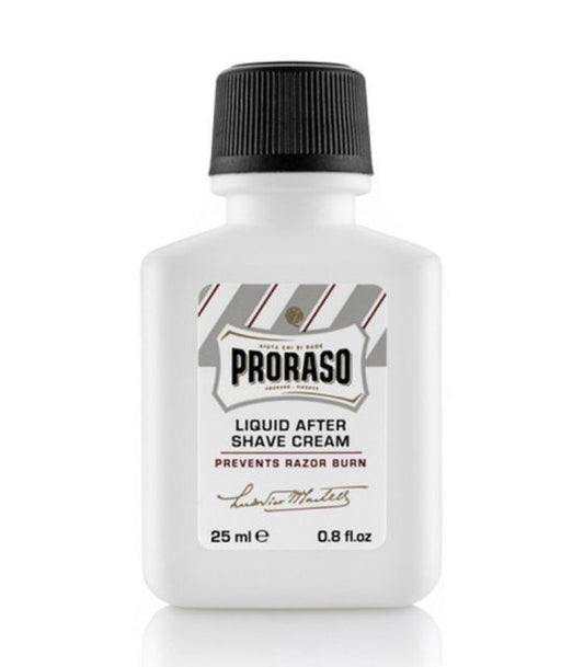 Proraso Baume Après-Rasage Blanc Sensible 25ml - Crema Liquida
