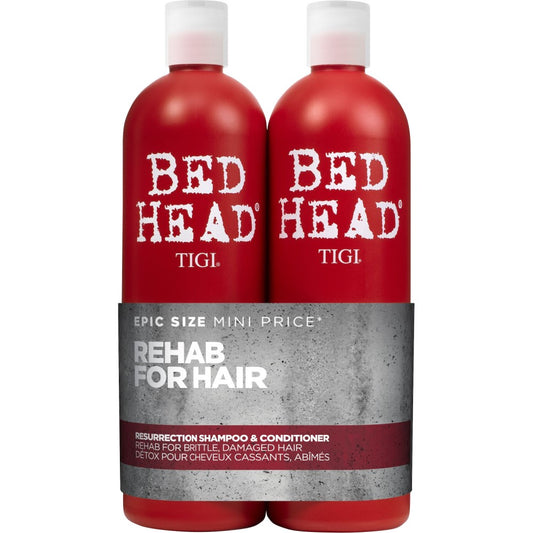 Tigi Bed Head Resurrection Tween Duo Shampooing 750 ml + Après-shampooing 750 ml